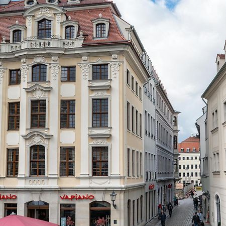 Familienapartment Mit Blick Zur Frauenkirche Drezno Zewnętrze zdjęcie