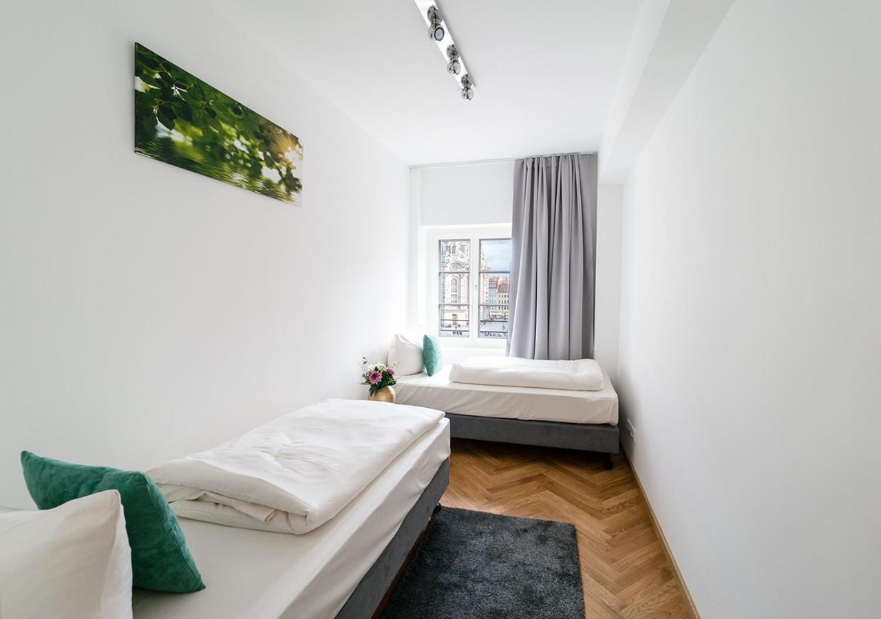 Familienapartment Mit Blick Zur Frauenkirche Drezno Zewnętrze zdjęcie
