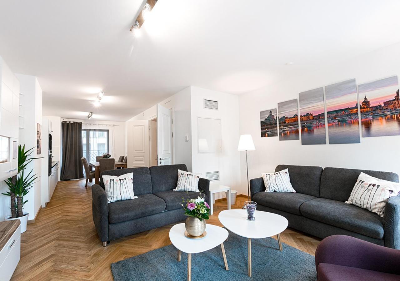 Familienapartment Mit Blick Zur Frauenkirche Drezno Zewnętrze zdjęcie